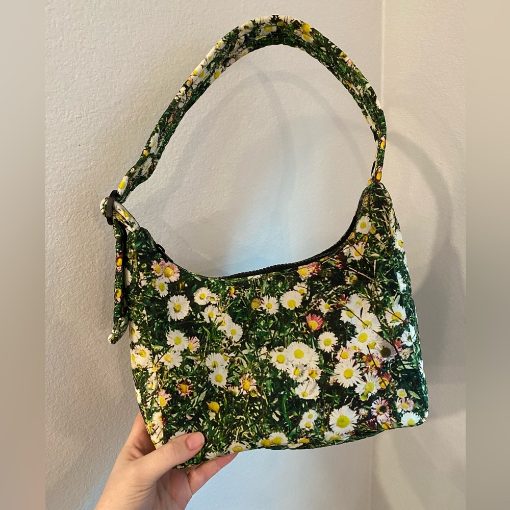 Daisy Photo Floral Mini Shoulder Bag